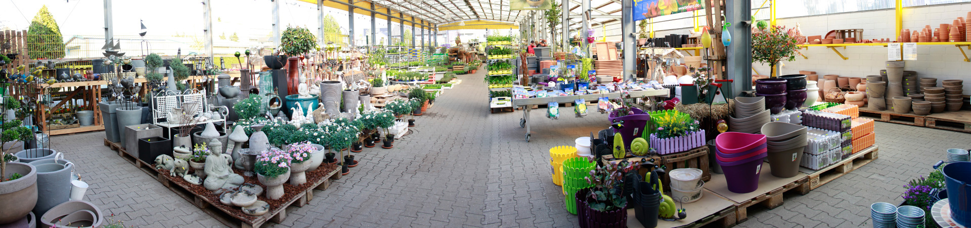 Ambiente Grünes Warenhaus